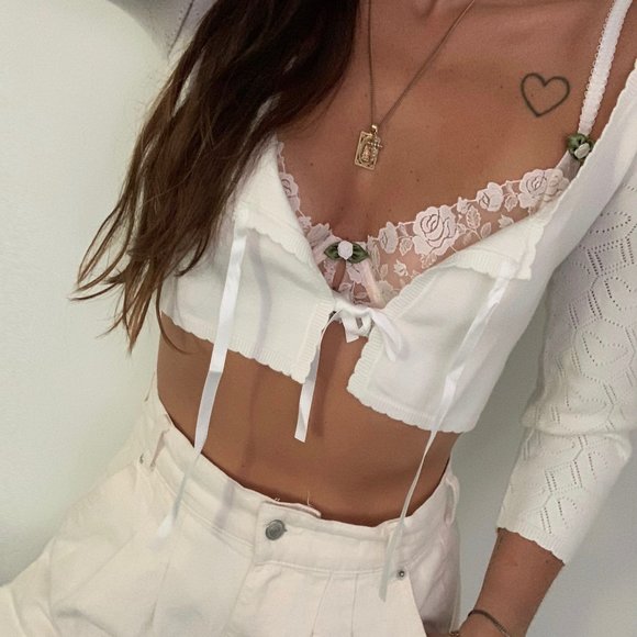 For Love & Lemons Sweetheart Lace 2 Piece Set 🧡 - Picture 6 of 14